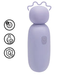 Mini-Massagestab Mochi Blau 13,5 x Ø 3,8 cm