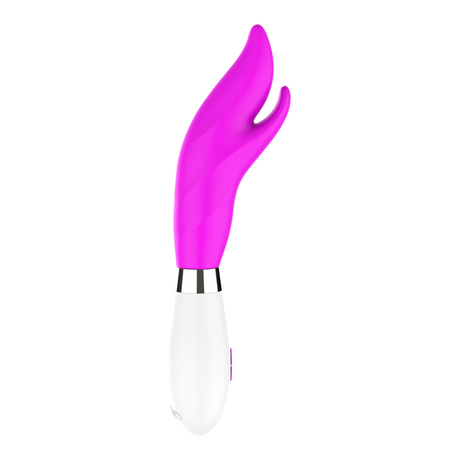 Vibrator Athos mit Klitoris-Stimulation Pink 13 x Ø 4,7 cm