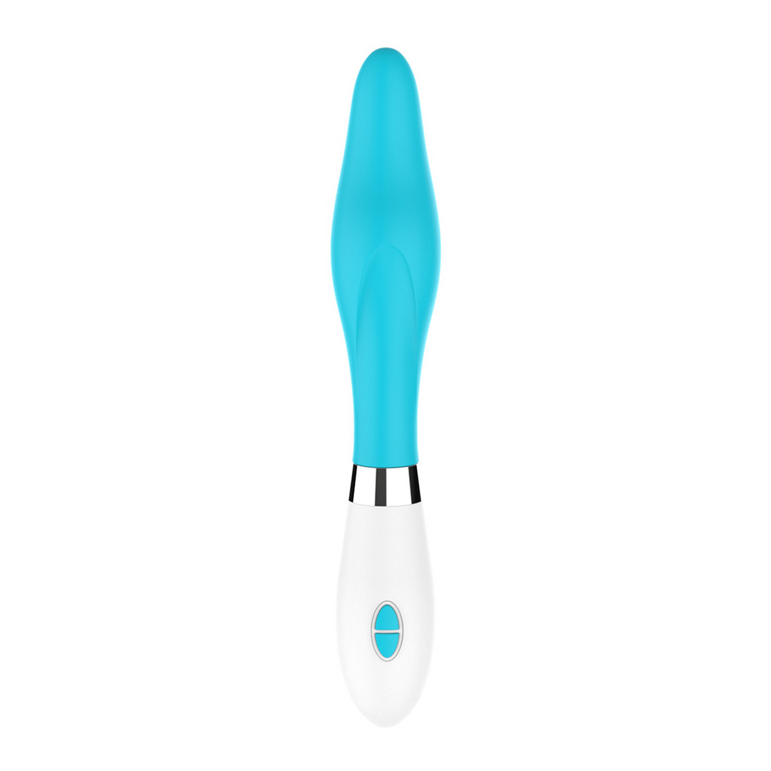 Vibrator Athamas dick Türkis 13,5 x Ø 3,7 cm
