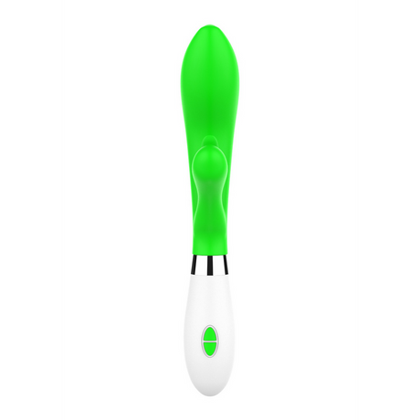 Vibrator Agave für Klitoris und Vagina Grün 13,9 x Ø 3,6 cm