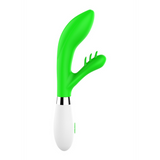 Vibrator Agave für Klitoris und Vagina Grün 13,9 x Ø 3,6 cm