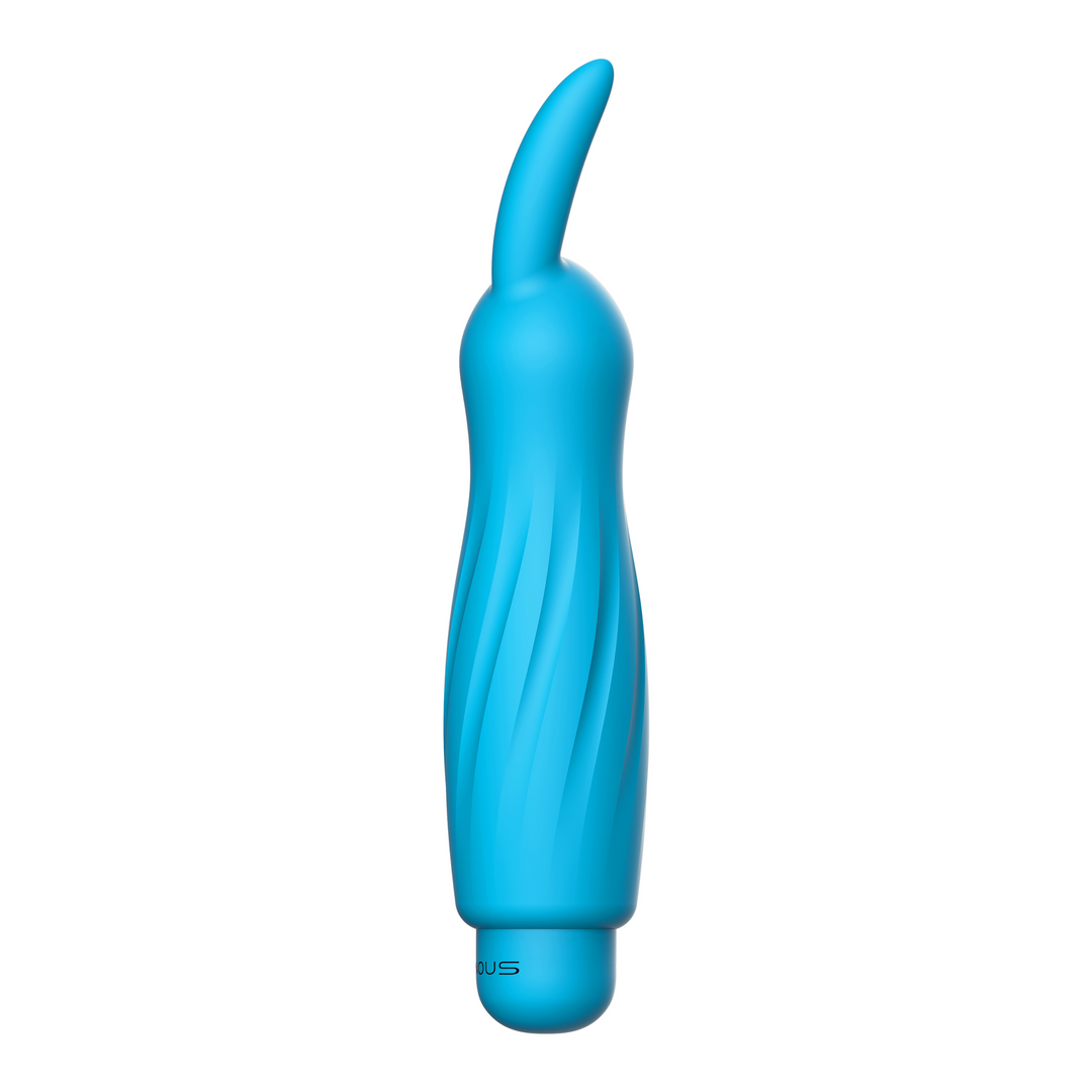 Rabbit-Vibrator Sofia Silikon Türkis 2,7 x Ø 2,7 cm
