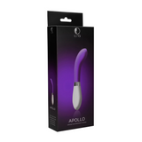 G-Punkt-Vibrator Apollo Violett 20 x Ø 3,6 cm