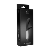 Vibrator Achilles mit Klitoris-Stimulator Schwarz 20,5 x Ø 3,8 cm
