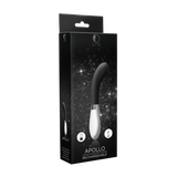 Vibrator Apollo mit Akku Schwarz 11,5 x Ø 3,5 cm