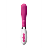 Rabbit-Vibrator Achilles mit Akku Pink 11,5 x Ø 3,5 cm