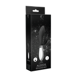 Rabbit-Vibrator Alexios mit Akku Schwarz 12 x Ø 3,8 cm