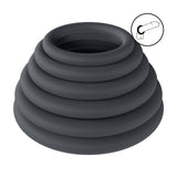 Penisring-Set Silikon 6-teilig Schwarz 4,5 x Ø 4,5 cm
