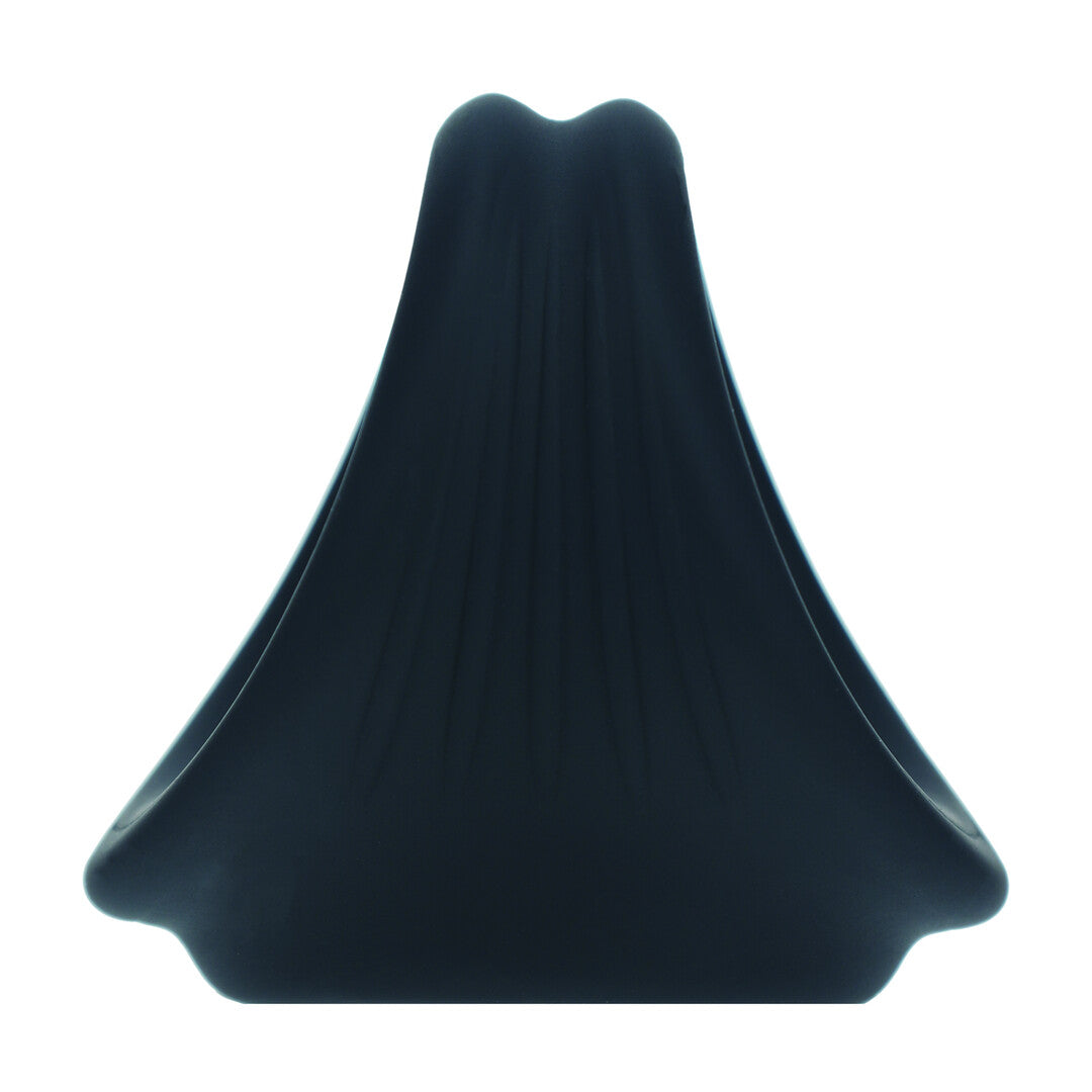 Harness für Penis und Hoden Silikon Schwarz 5 cm