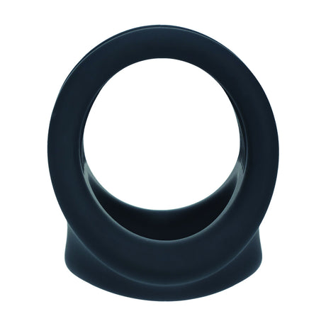 Harness für Penis und Hoden Silikon Schwarz 5 cm