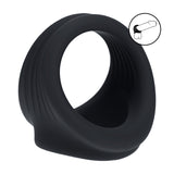 Harness für Penis und Hoden Silikon Schwarz 5 cm