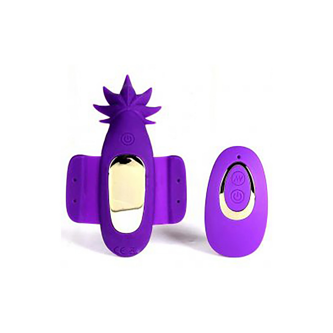 Dildo Sativa Silikon Violett 7,5 cm