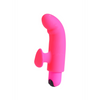 Fingervibrator Sadie mit Klitorisärmchen Pink 11,4 x 3 cm