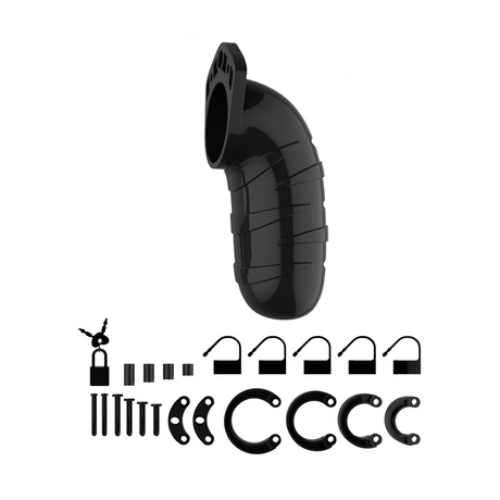 Peniskäfig Modell 05 Schwarz 14 x Ø 5,4 cm
