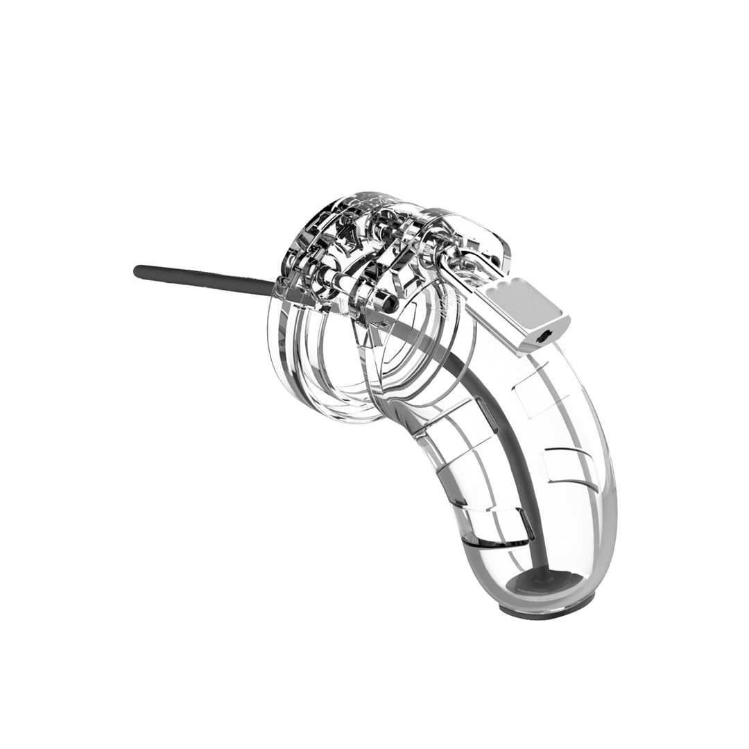 Peniskäfig Modell 15 mit Harnröhren-Dilator Durchsichtig 6,5 x Ø 4,2 cm