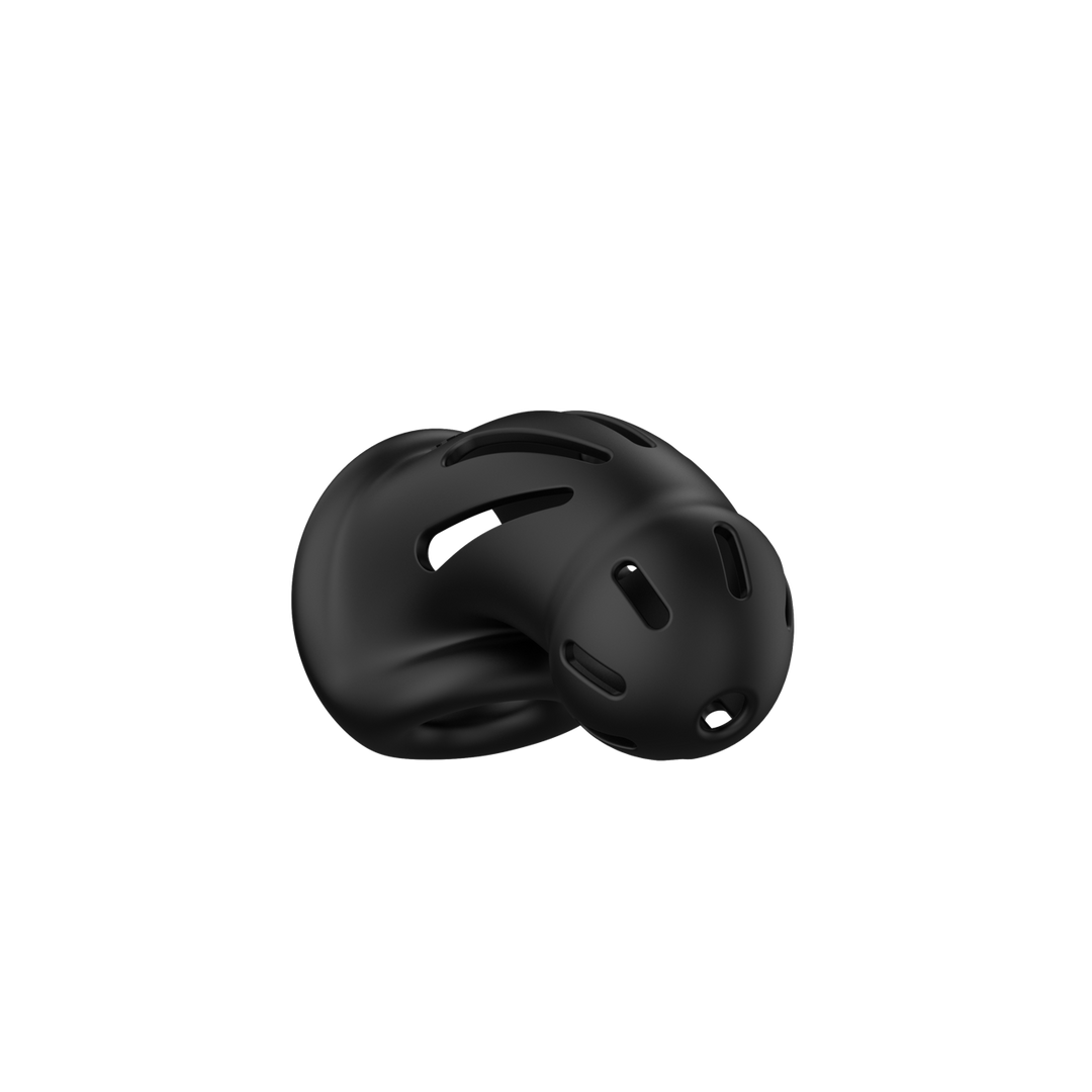 Peniskäfig Modell 27 Silikon ultraweich Schwarz 9,6 x Ø 5,4 cm