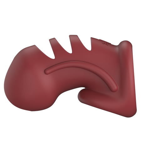 Peniskäfig Modell 28 Silikon ultraweich Rot 9,5 x Ø 5,3 cm