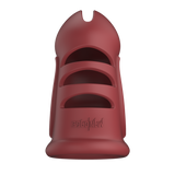 Peniskäfig Modell 28 Silikon ultraweich Rot 9,5 x Ø 5,3 cm