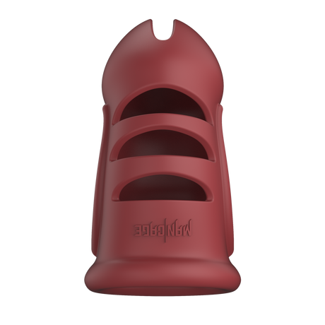 Peniskäfig Modell 28 Silikon ultraweich Rot 9,5 x Ø 5,3 cm