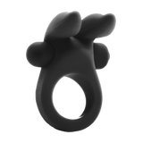 Penisring Bunny mit Stimulations-Ohren Schwarz 7 x Ø 3 cm