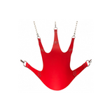 Sling Leder mit 5 Punkten Rot 113 cm