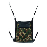 Sling Canvas rechteckig mit 4 Punkten Blau 108 cm