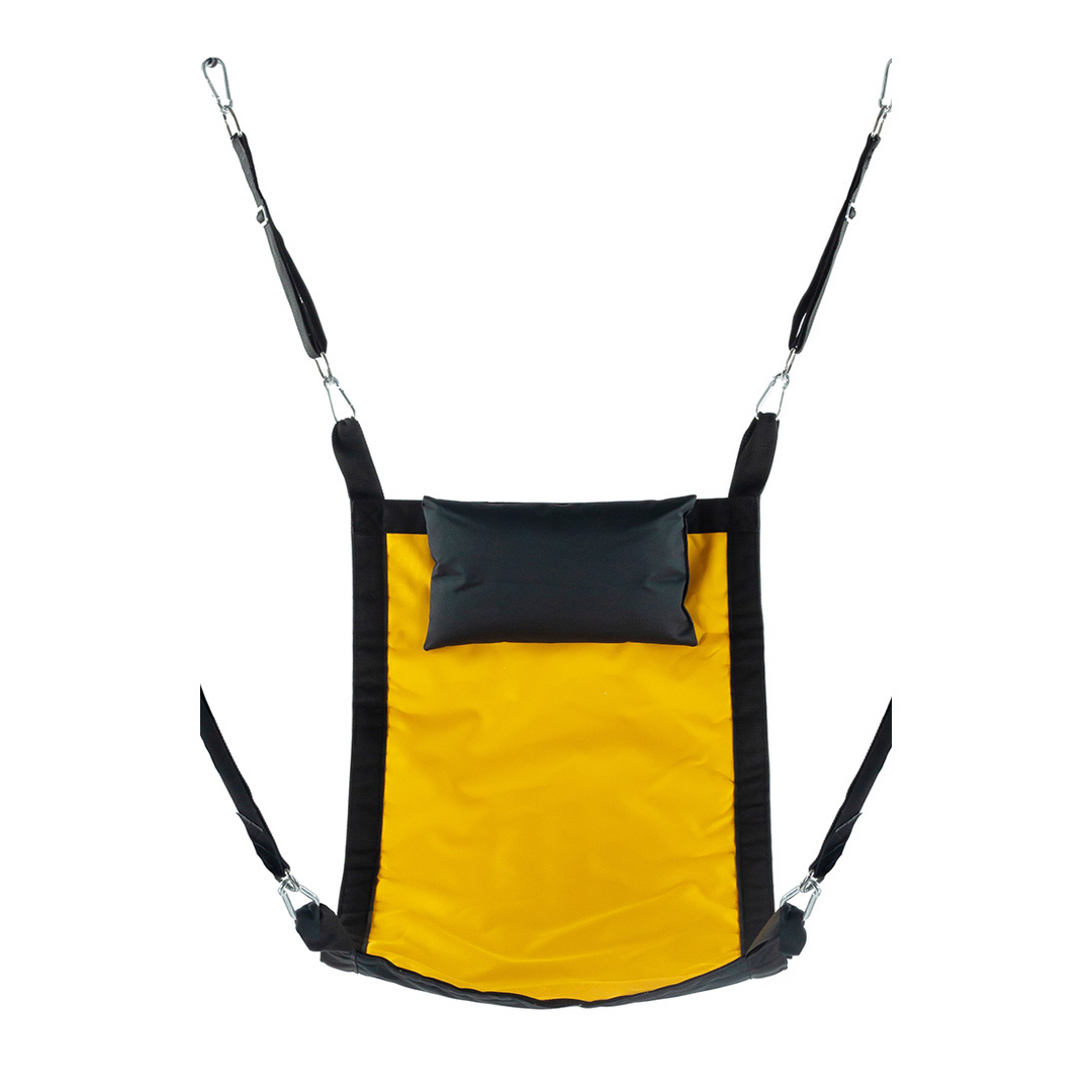 Sling Canvas rechteckig mit 4 Punkten Blau 108 cm