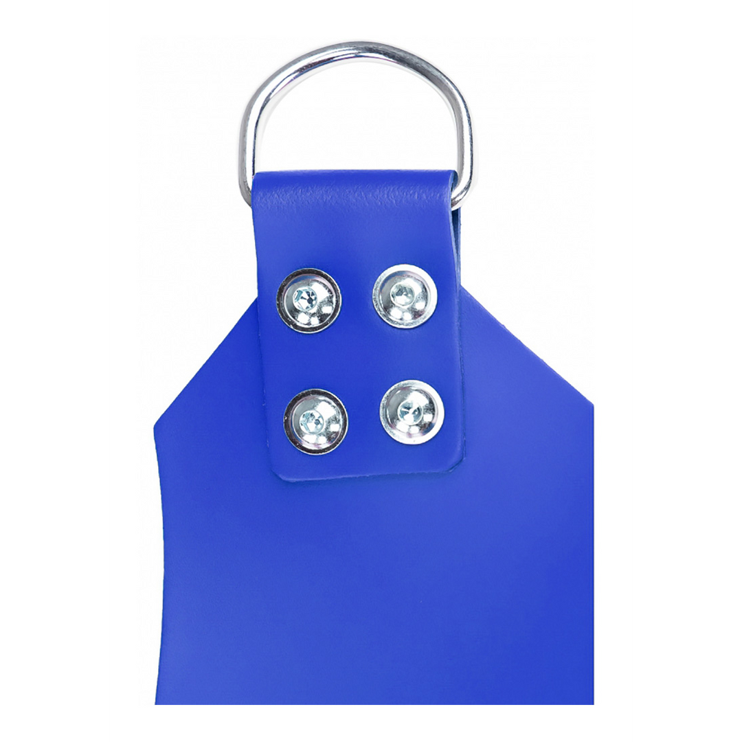 Sling Leder mit 4 Punkten Blau 100 cm