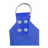Sling Leder mit 4 Punkten Blau 100 cm