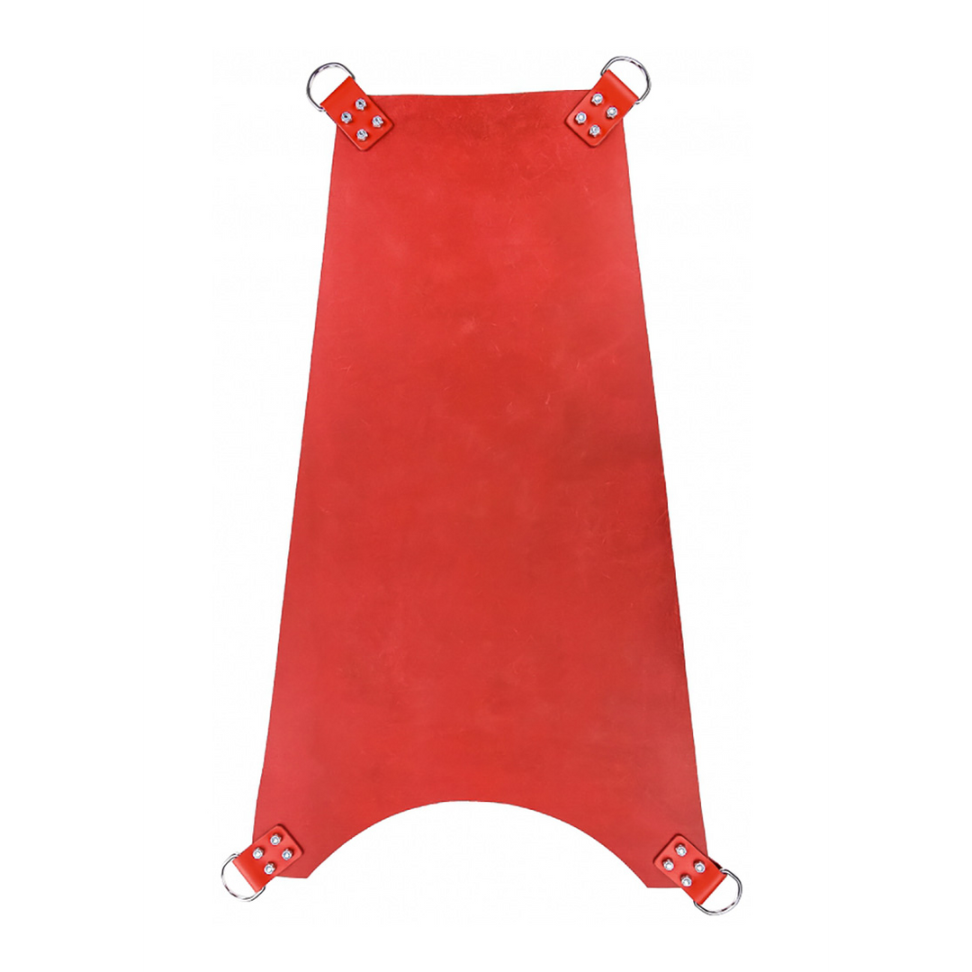 Sling Leder verstellbar mit 4 Punkten Blau 100 cm