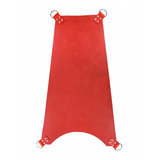 Sling Leder verstellbar mit 4 Punkten Blau 100 cm