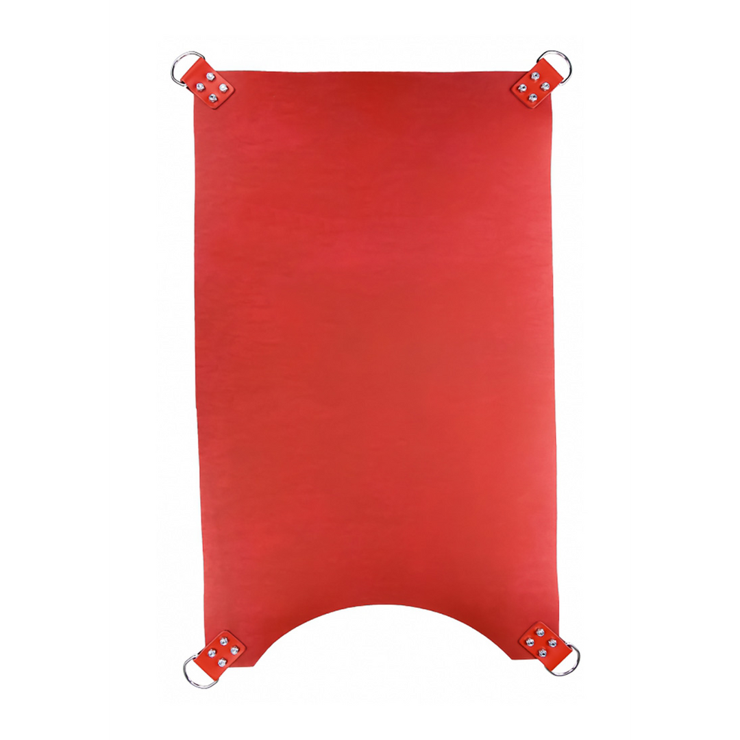 Sling Leder mit 4 Punkten Blau 100 cm