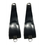 Bondage-Stützschlaufen Leder Schwarz 102 cm