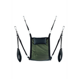 Sling Canvas rechteckig mit 4 Punkten Blau 108 cm