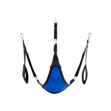 Sling Canvas dreieckig mit 3 oder 4 Punkten Blau 115 cm