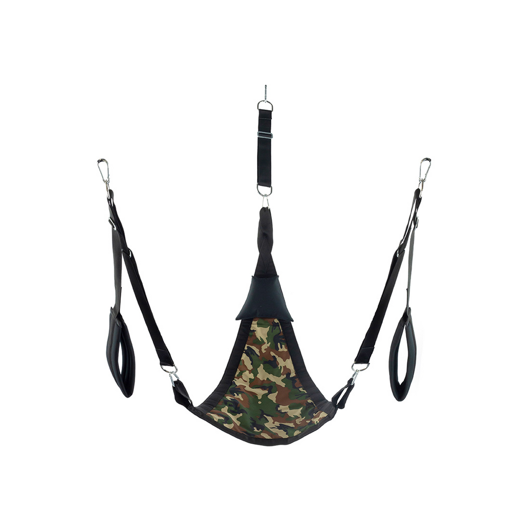 Sling Canvas dreieckig mit 3 oder 4 Punkten Blau 115 cm