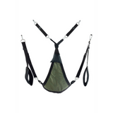 Sling Canvas dreieckig mit 3 oder 4 Punkten Blau 115 cm