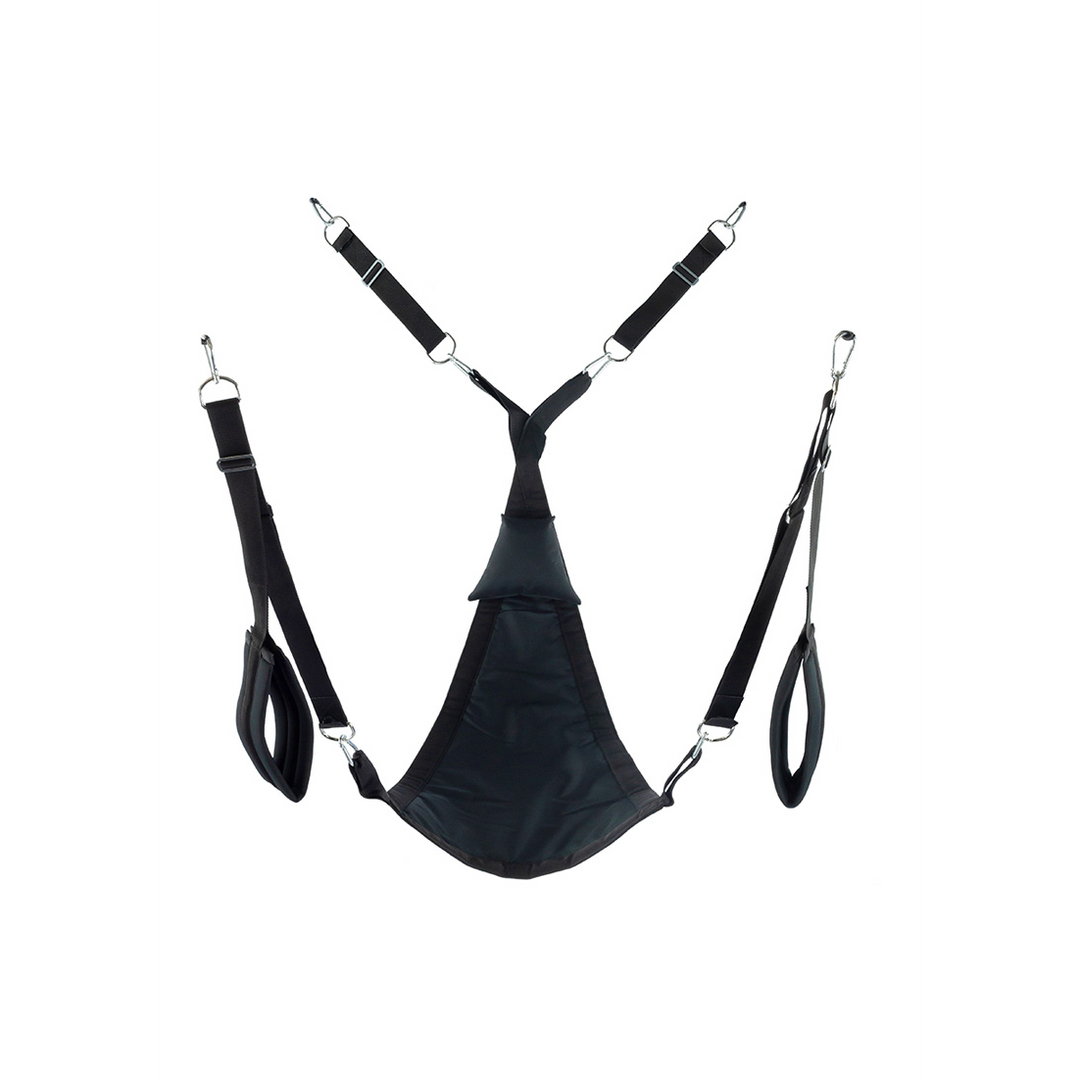 Sling Canvas dreieckig mit 3 oder 4 Punkten Blau 115 cm