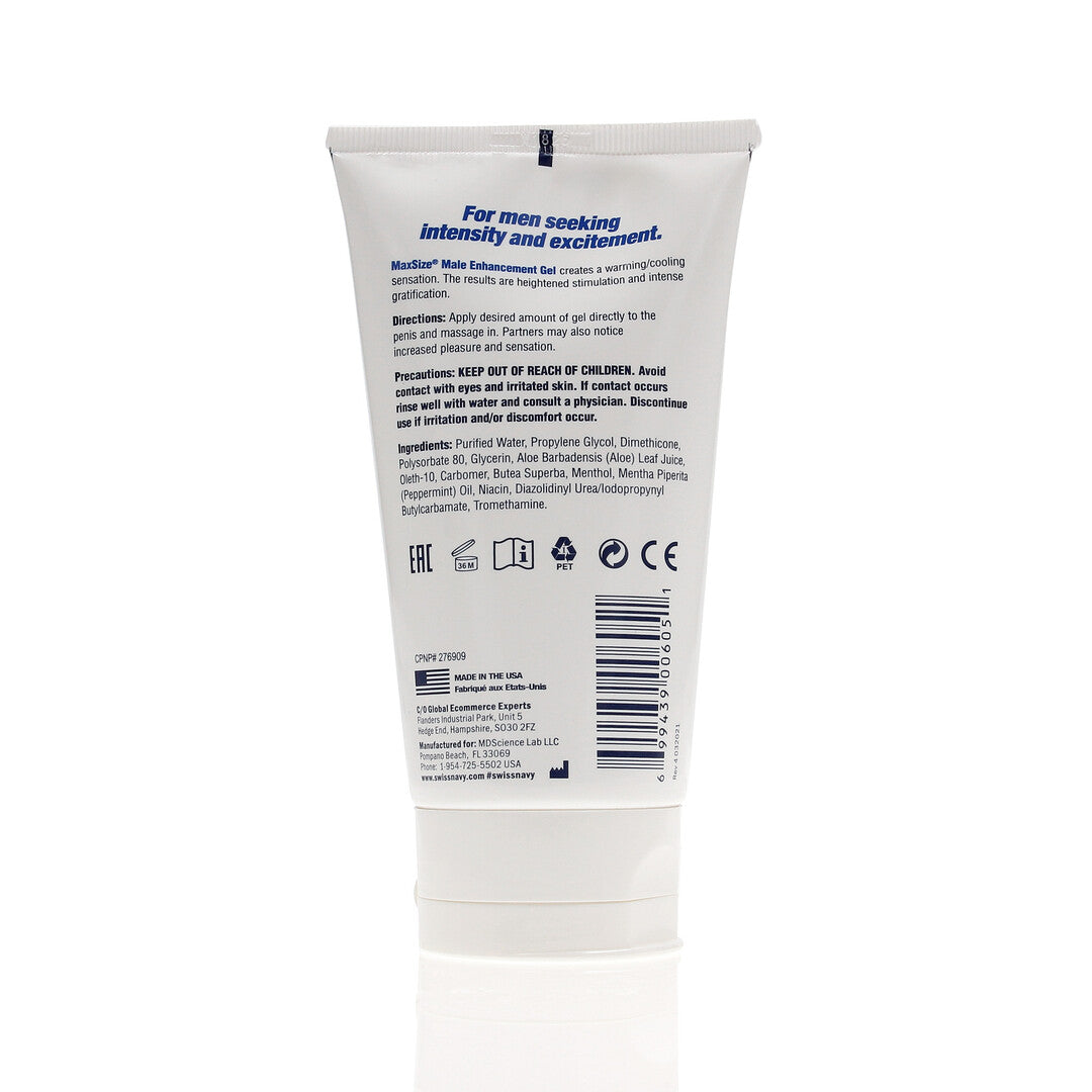 Intimcreme Swiss Navy MAX Size für Männer 150 ml – Ansicht 2