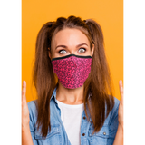 Maske Cocky Pink 25 cm