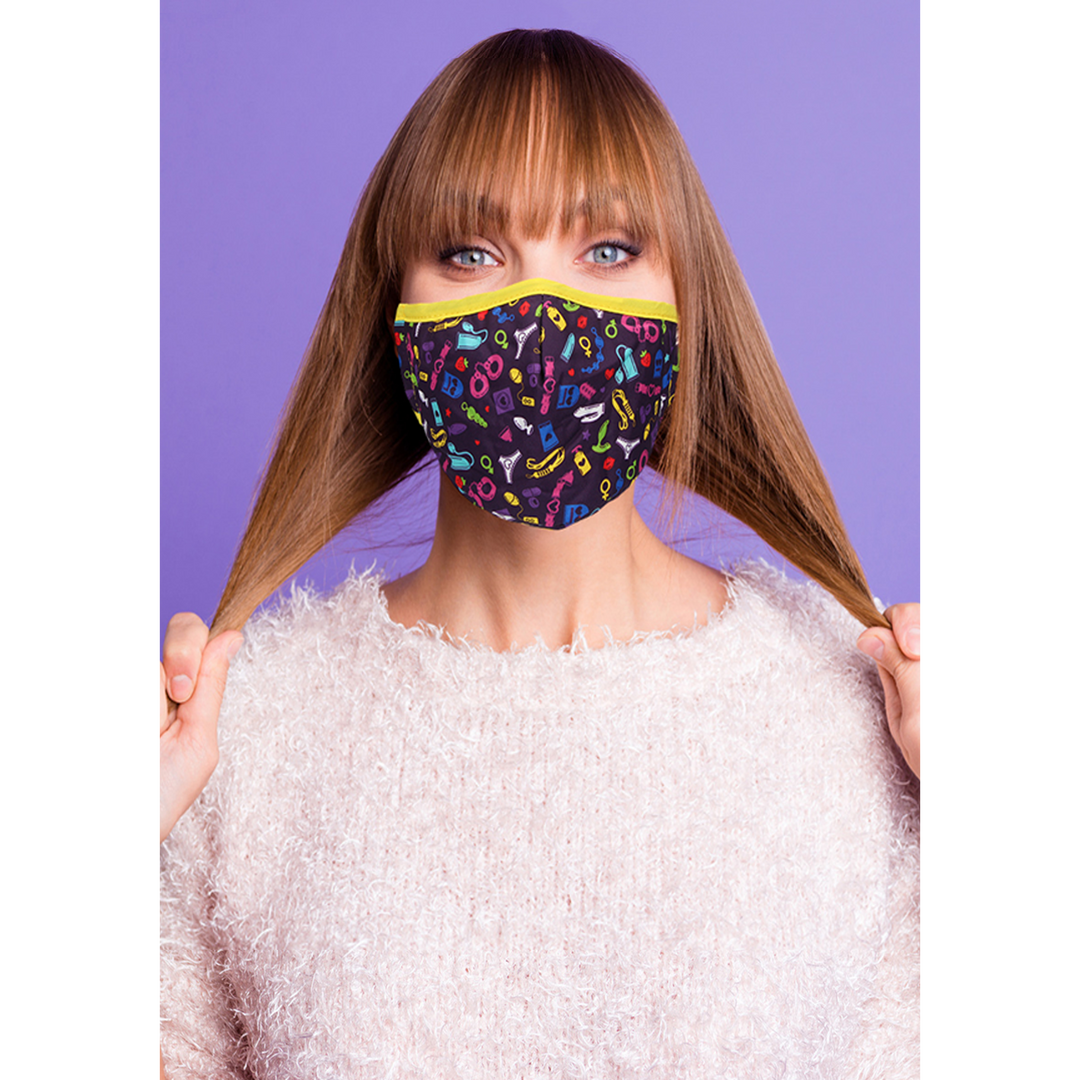 Maske Kinky Multicolor 25 cm