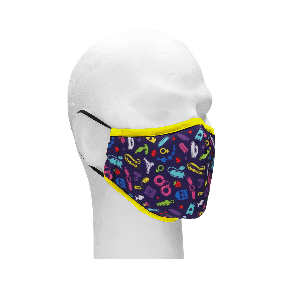 Maske Kinky Multicolor 25 cm