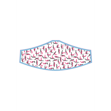 Maske Sutra Weiß 25 cm
