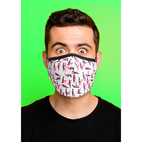 Maske Sutra Weiß 25 cm