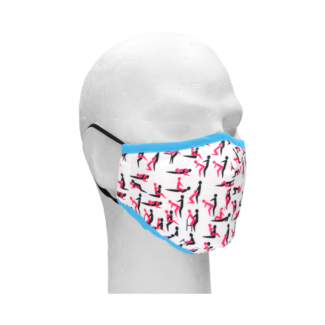 Maske Sutra Weiß 25 cm