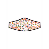 Maske Herzen-Design Multicolor 25 cm