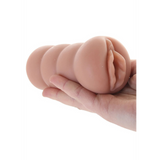 Masturbator Misty Stone Vagina 3D Braun 6 cm