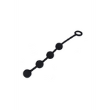 Analkette Excite Silikon Schwarz 17,5 x Ø 2,5 cm