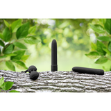 Vibrator biologisch abbaubar Schwarz 15 x Ø 2,8 cm
