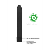 Vibrator biologisch abbaubar Schwarz 15 x Ø 2,8 cm